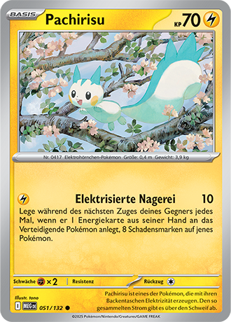 051/132 Pachirisu (Common)