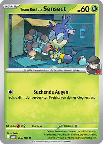 015/182 Team Rockets Sensect (Common)