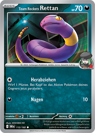 112/182 Team Rockets Rettan (Common)
