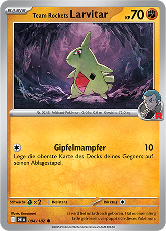 094/182 Team Rockets Larvitar (Common)